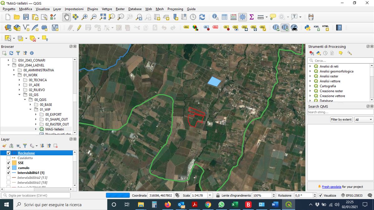 Valutazioni ambientali e analisi GIS